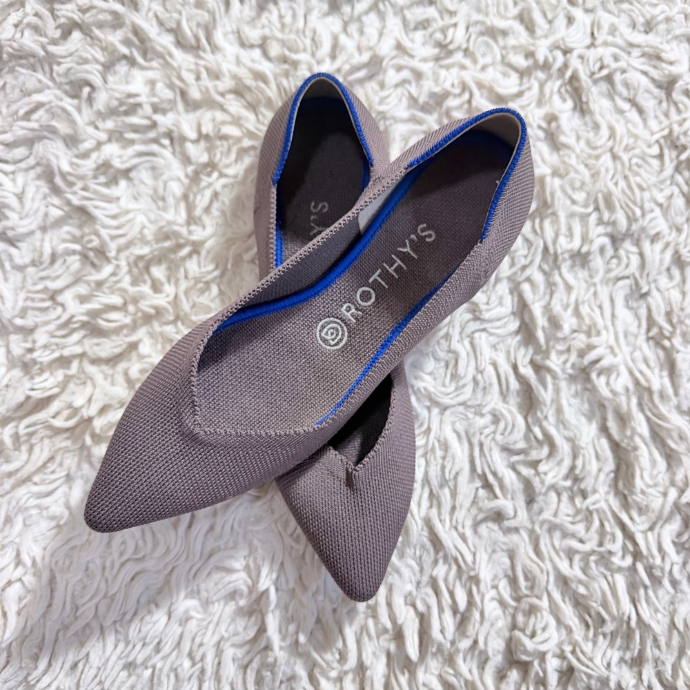 Rothy's The Point Flat in Mink